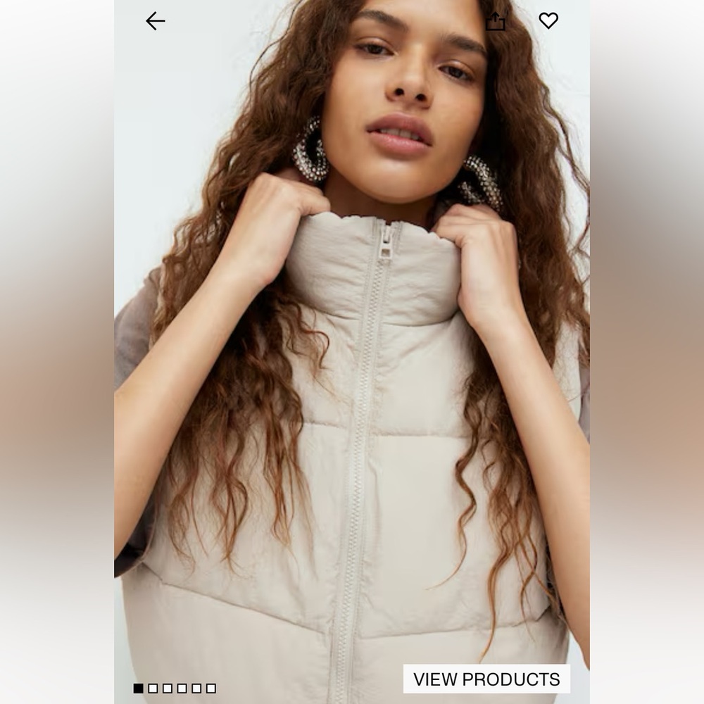 H&M Puffer Vest NWT